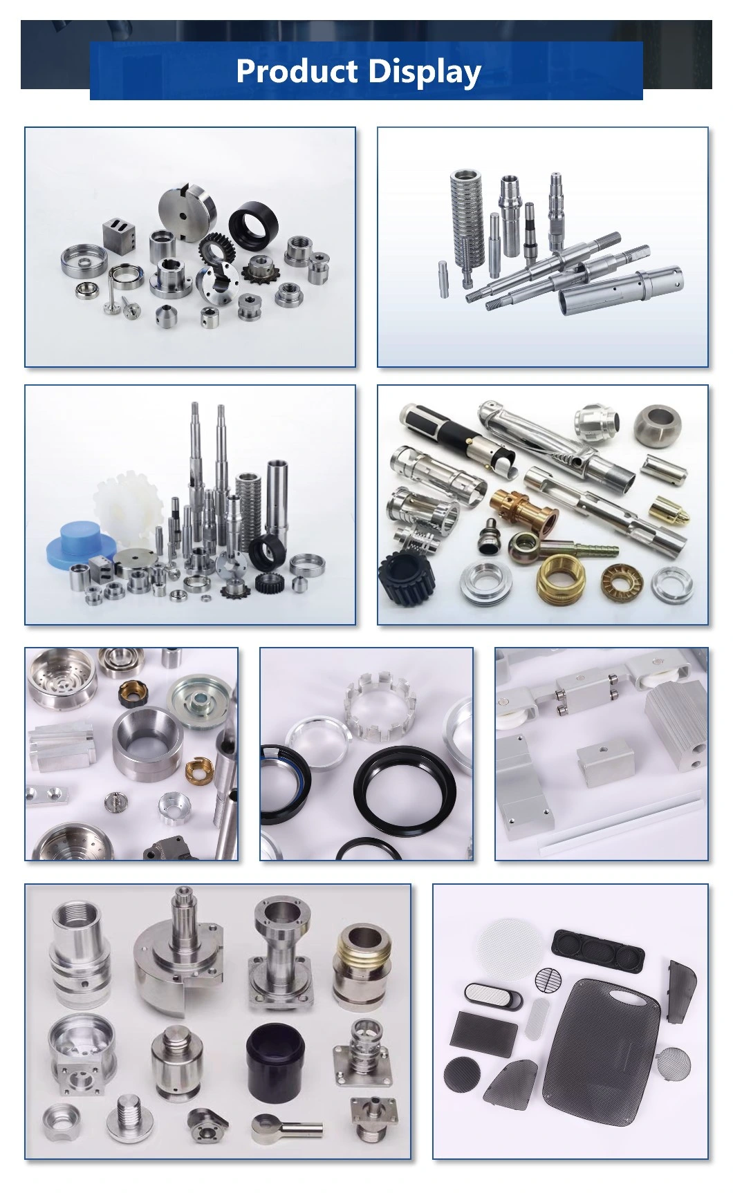 OEM Aluminum/Brass/Copper/Stainless Steel/Iron/Titanium Alloy/Plastic CNC Machining (Turning, Milling, Drilling, Tapping, Grinding) Bicycle Parts/Accessories