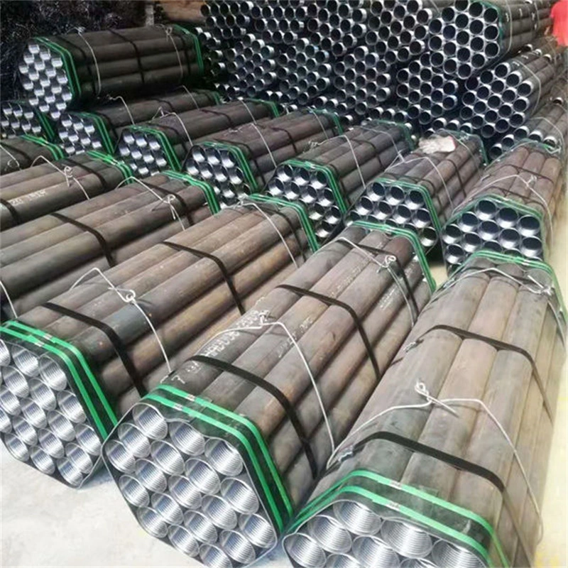 Customized Steel Flower Tube 20# 108*6 Wire Punching Sharpening Tunnel Grouting Tube