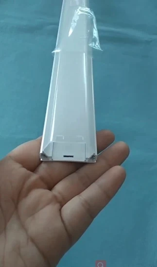 Корпусной профиль/крышка для светодиодных люминесцентных ламп из опалового экструдированного профиля ПК